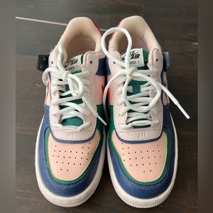 Women's Nike Air Force 1 Low Shadow (Mystic Navy)